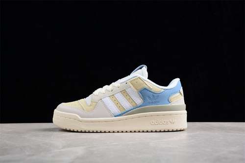 280GW4425ADIDAS FORUM 84 LOW WHITEBLUEGREYWOMAN3639MAN4045