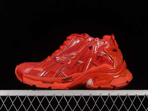 620W3RB16000BALENCIAGA RUNNER KITH FOUR COLOR REDBLACKWOMAN3539MAN4046