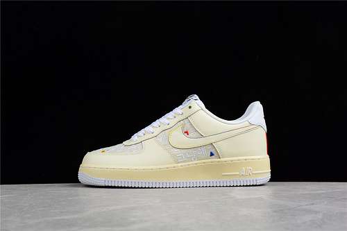 300DO2701715AIR FORCE 1 LOW 07 LV8 HANGUL DAY CASHMERECASHMEREWHITEUNIVERSITY RED