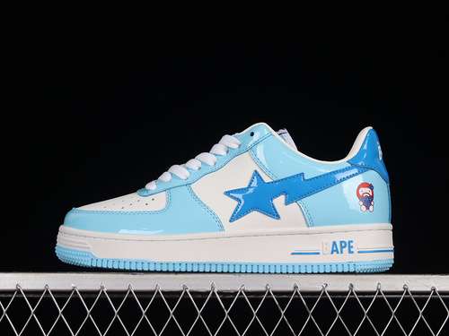 3601H70191021HUMAN MADE BAPE STA SK8 TO NIGO BLUEBLUEWHITEWOMAN3639MAN4046