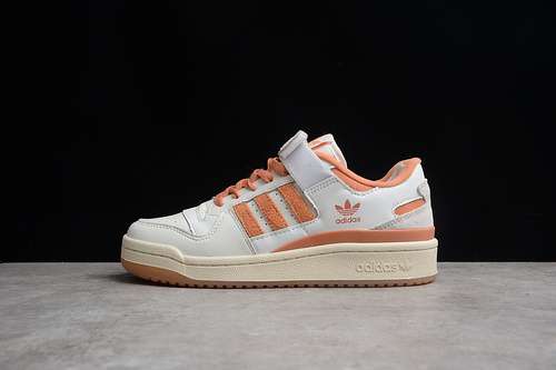 280G57966FORUM 84 LOW SHOES CLOUD WHITEHAZY COPPERCREAM WHITEWOMAN3639MAN4045