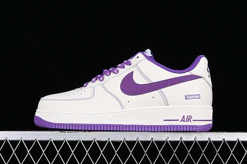320SU0220012SUPREME AIR FORCE 1 07 LOW PURPLEGREYWOMAN3639MAN4045