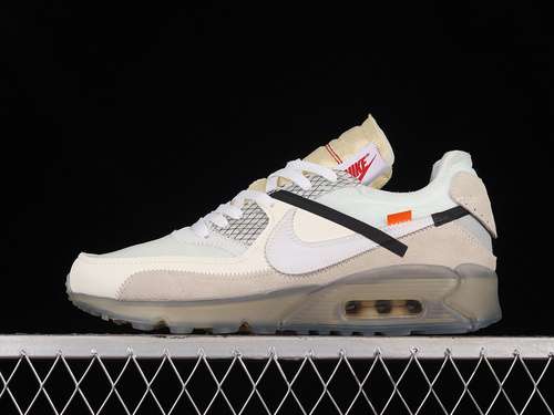 450AA7293100OFFWHITE X AIR MAX 90 THE TEN SAILWHITEMUSLINWOMAN3639MAN4045