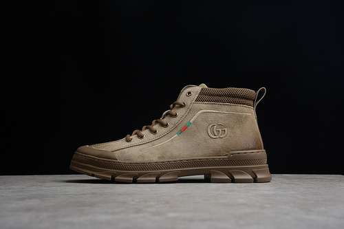 420GUCCI HIKING SHOES LIGHT BROWNBROWNBROWNMAN3844