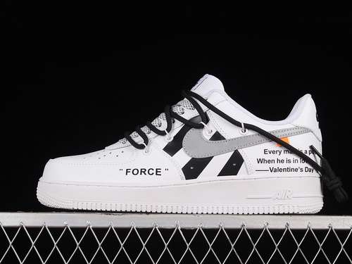300CV1724115AIR FORCE 1 LOW 07 WHITEBLACKSILVERWOMAN3639MAN4045