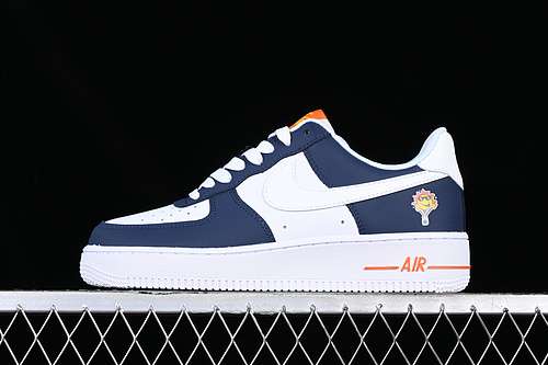 280FN7239410AIR FORCE 1 07 LOW WHITEBLUEORANGEWOMAN3639MAN4045