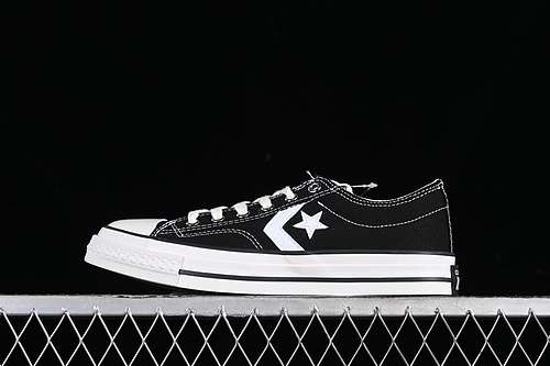 220A01607CCONVERSE STAR PLAYER 76 BLACKVINTAGE WHITEBLACKWOMAN3539MAN4044