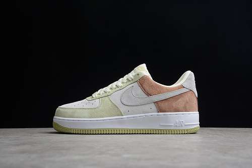 340DL5819618AIR FORCE 1 LOW 07 GRASS GREEN LIGHT GREYBROWNBEIGEWOMAN3639MAN4045