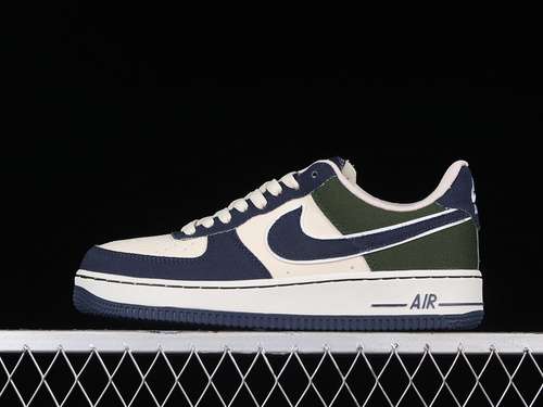 280315122661AIR FORCE 1 LOW 07 BEIGEGREENDARK BLUEWOMAN3639MAN4045