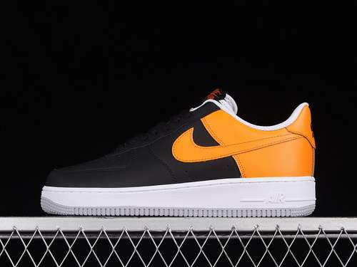 300FB7162081AIR FORCE 1 LOW BLACKLASER ORANGEWHITEWOMAN3639MAN4045
