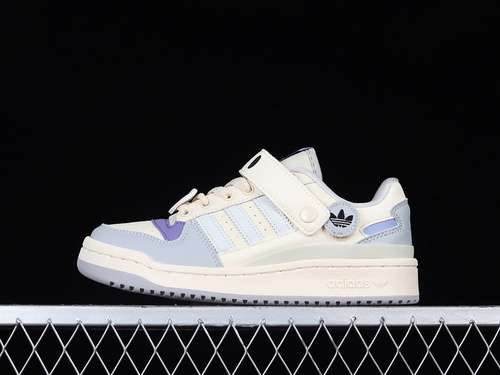 270GW4426FORUM 84 LOW SHOES CLOUD WHITECREAM PURPLEBLACKWOMAN3640