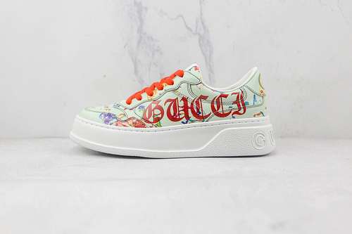 600GUCCI SCREENER GG HIGHTOP SNEAKER MULTICOLORWHITEWOMAN3539MAN4044