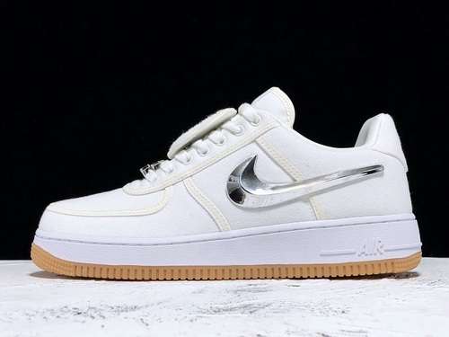 AQ4211100OWF AIR FORCE 1 LOW X TRAVIS SCOTT WHITEWHITEMAN40475