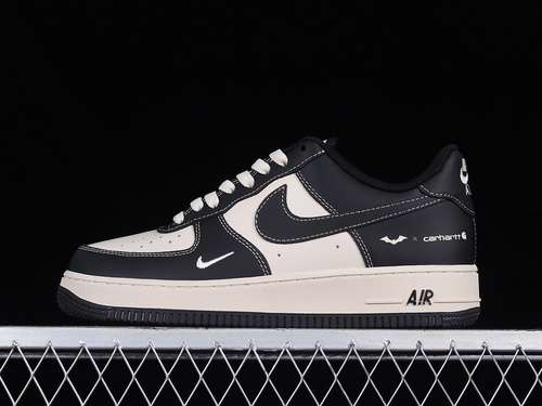 340BS6055201CARHATT X AIR FORCE 1 LOW 07 BEIGEBLACKBEIGEWOMAN3639MAN4045