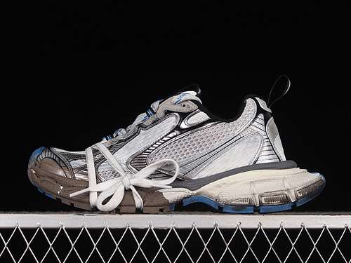 630W3RB20112BALENCIAGA 3XL SILVER MUD BLUEWOMAN3539MAN4046