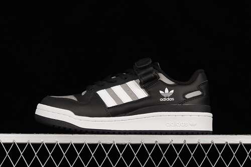 270GW0697FORUM 84 LOW SHOES CORE BLACKCLOUD WHITEGREYWOMAN3639MAN4045