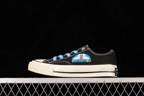 240162065CCHUCK TAYLOR ALLSTAR 70S LOW X DORAEMON CLASSIC LOW TOP BLACKBLUEEGRET