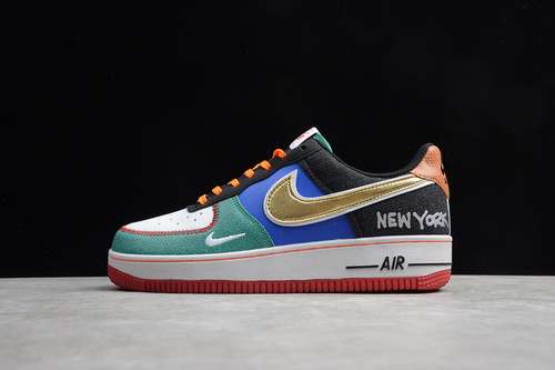 320CT3610100AIR FORCE 1 LOW NYC CITY OF ATHLETES WHITEBLACKCOLORFULUNISEX3645