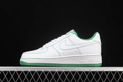 340CV1724103AIR FORCE 1 LOW 07 CONTRAST STITCH WHITEWHITEPINE GREENUNSIEX3645