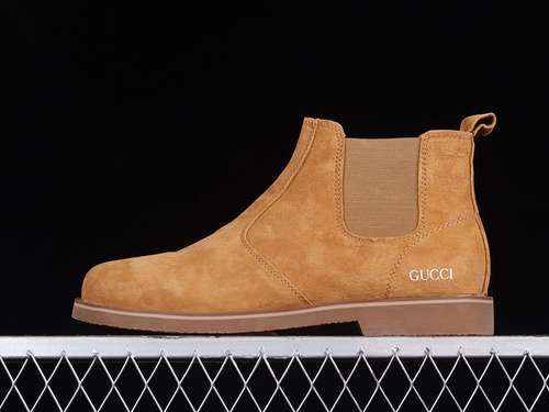 3409Y9209060GUCCI MID LEISURE MARTIN BOOTS LIGHT BROWNBROWNMAN3944