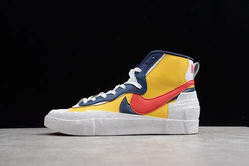 BV0072700SACAI X BLAZER MID WHITEYELLOWWOMAN3639MAN4046OG166