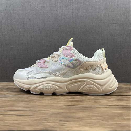 250T12W125203FLBFILA DADSHOES BEIGELIGHT GREYPINKWOMAN35540
