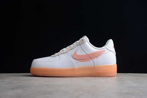 320DB3595100AIR FORCE 1 LOW MILKY STORK WHITEORANGEBEIGEWOMAN3639MAN4045