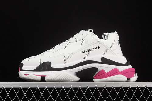 500W2FA49155BALENCIAGA TRIPLE S SNEAKERS WHITEBLACKREDWOMAN3539MAN4045