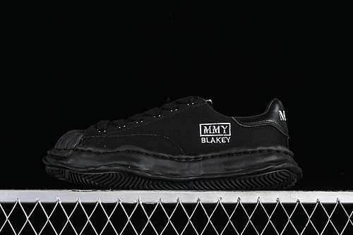 400MMY WAYNE ORIGINAL SOLE LEATHER LOW SNEAKER BLACKWOMAN3539MAN4045
