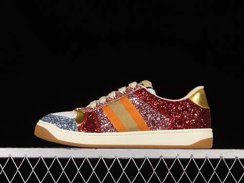 5009Y9209666GUCCI SCREENER SNEAKERS MUTLICOLORGOLDWOMAN3540