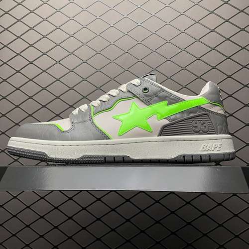 450BAPE STA SK8 TO NIGO GREYGREYGREENWOMAN3639MAN4044