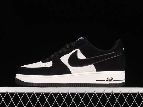 320MX0820502AIR FORCE 1 LOW 07 BLACKWHITEBLACKWOMAN3639MAN4045