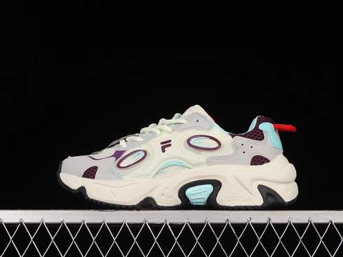 280T12W231121FALFILA FUSION SHOES BEIGELIGHT GREYPURPLEWOMAN3639MAN4044