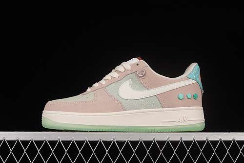 340DQ5361011AIR FORCE 1 07 LOW PINKWHITEMINT GREENWOMAN3639MAN4045