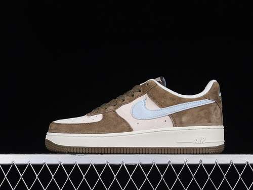 320ZB2121101AIR FORCE 1 LOW 07 MOSSY GREENBEIGELIGHT GREYWOMAN3639MAN4045