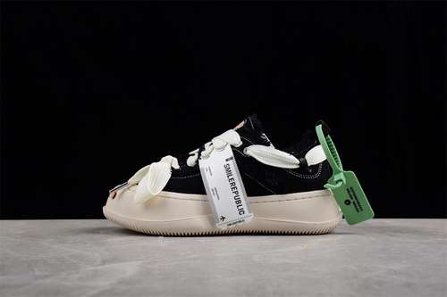 480SMLLEPUBLLC LOW CANVAS SHOES BLACKWHITEBLACKWOMAN3639MAN4044