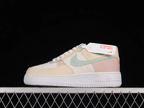 320DR5648030AIR FORCE 1 LOW 07 NEXTNATURE STRUCTURED PHANTOMSEAFOAMPEARL WHITECITRON TINT