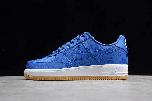 450CJ5290400GZ BLUE SILK CLOT X AIR FORCE 1 LOW UNIVERSITY BLUEWHITEGUM
