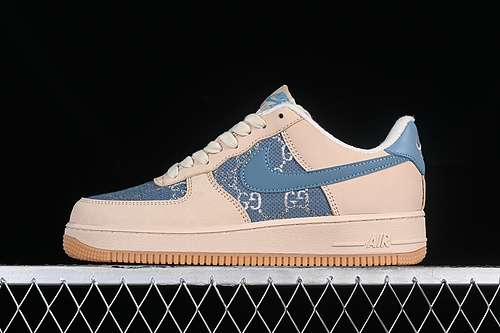 320CW2288111AIR FORCE 1 07 LOW BROWNBLUEWOMAN3639MAN4045
