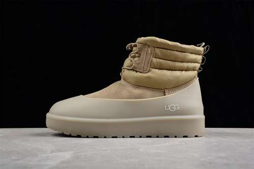 530UGG CLASSIC MINI LACEUP SHOES DUNE COLORDUNE COLORLIGHT BROWNWOMAN3539MAN4045