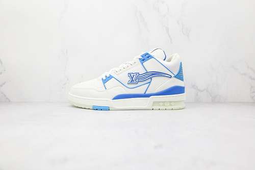 530LV SHOES TRAINER WHITEWHITEBLUEMAN3945