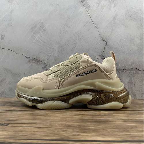 600BALENCIAGA TRIPLE S BEIGEBEIGEBLACKWOMAN3539MAN4046