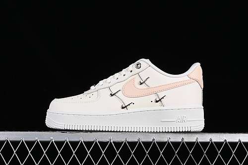 280FV8110181AIR FORCE 1 07 LOW WHITEBLACKGREYPINKWOMAN3639MAN4045