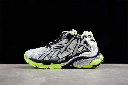 650W3RBP1093BALENCIAGA RUNNER KITH FOUR COLOR GREENGREYBLACKWOMAN3539MAN4046