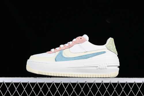 320DX2671100AIR FORCE 1 PLTAFORM PASTEL LEOPARD SAILHONEYDEWARCTIC ORANGECOPA