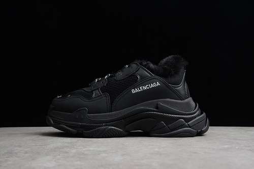 450668563W3CQ51000BALENCIAGA TRIPLE S SNEAKERS BLACKBLACKWHITEUNSIEX3546