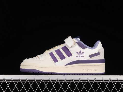 320GX4535FORUM 84 LOW SHOES OFF WHITETECH PURPLECREAM WHITEWOMAN3639MAN4045