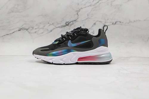 300CT5064001AIR MAX 270 REACT BUBBLE PACK BLACKWHITEMULTICOLORWOMAN3639MAN4045