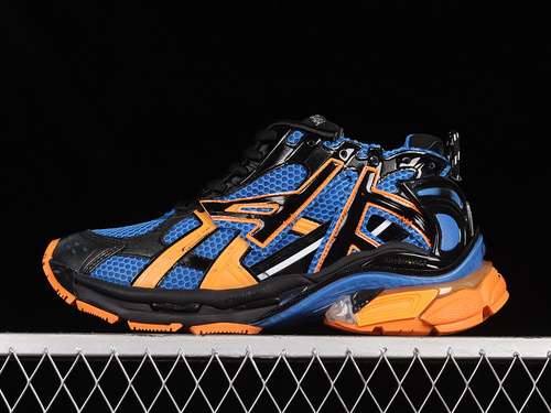600W3RB34719BALENCIAGA RUNNER KITH FOURCOLOR 70 21SS BLUEBLACKORANGEUNISEX3546