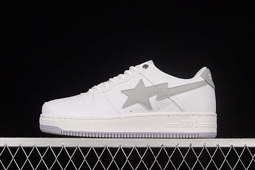 450BAPE STA TOKYO LOW WHITEWHITEGREYWOMAN3639MAN4045